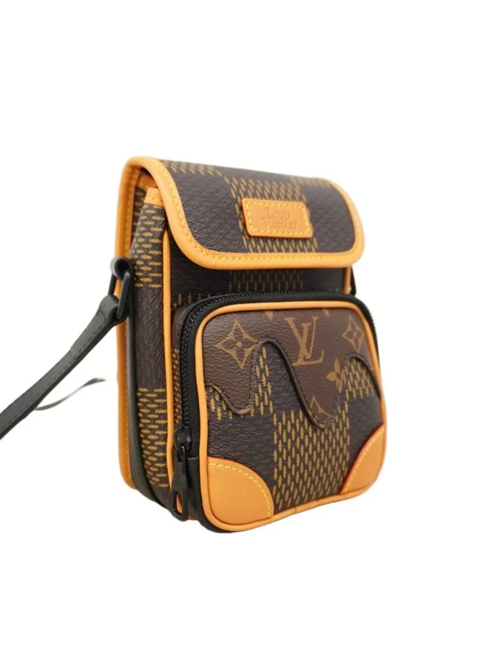 Louis Vuitton Shoulder Bag Damier Giant Amazon Messenger Brown